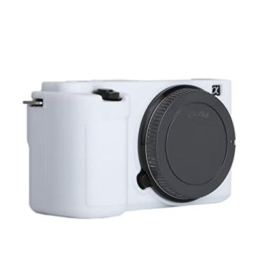 Imagem de Capa de silicone ZV-E10, capa protetora de borracha TUYUNG para Sony ZV-E10, branca