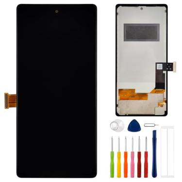 Imagem de E-yiiviil Tela digital LCD TFT compatível com Google Pixel 6 GB7N6 G9S9B16 Tela LCD de 6,4 polegadas Tela sensível ao toque (sem suporte de impressão digital) + ferramentas