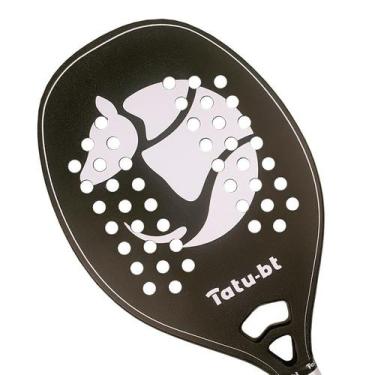 Imagem de Raquete Carbon 3K  1.1 - ALL BLACK - - tatu-bt