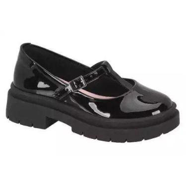 Imagem de Sapato Menina Molekinha Tratorado 2576100, Preto, 31