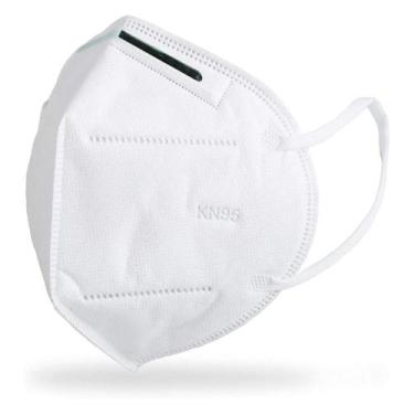 Imagem de Máscara de Proteção KN95 Facial Hospitalar com Elástico - Máscara Desc