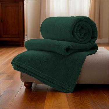 Imagem de Kit 2 Mantas Cobertor Casal Microfibra Fleece Casa Dona