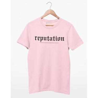 Imagem de Camiseta Unissex Taylor Swift Reputation Camisa 100% Algodão Lançament