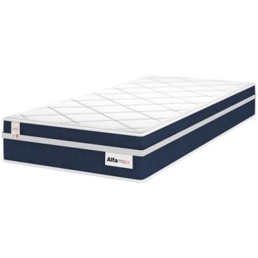 Imagem de Colchão Solteiro Plumatex Colchões de Molas Ensacadas 22x88x188cm Alfa