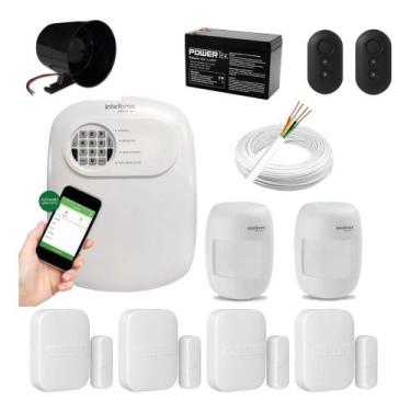 Imagem de Kit Personalizado Com 4 Xas + 2 Ivp 2000 Sem Fio - Intelbras