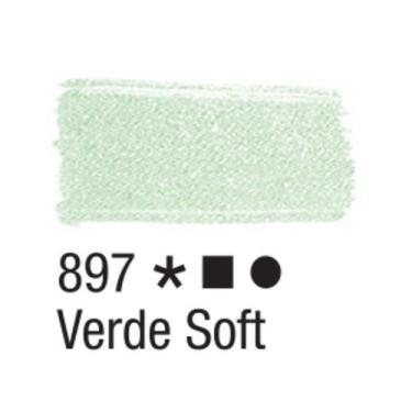 Imagem de Tinta Tecido Fosca 37ml Tons Clarinhos - Acrilex, 897 - VERDE SOFT