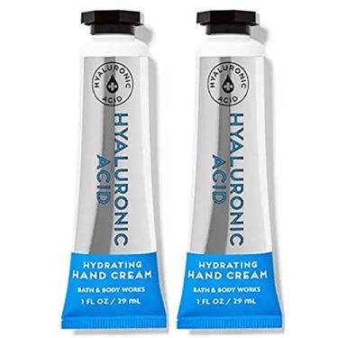 Imagem de Bath & Body Works Creme Hidratante para Mãos E Corpo com Ácido Hialurônico 1,0 Onça Fluida, Pacote com 2 (Ácido Hialurônico)