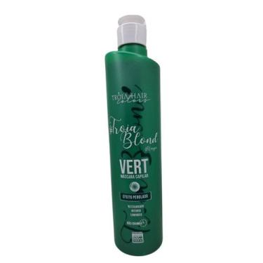 Imagem de Máscara Matizadora Troia Blond Magic 500ml - Troia Blond - Vert - TROI