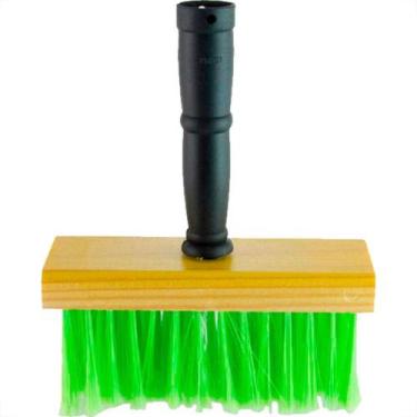 Imagem de Compel Broxa Retangular Madeira Gde - Kit C/12 Pc