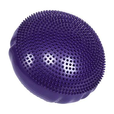 Imagem de Disco de Placa de Equilíbrio de Ioga Macio Roxo Premium Akozon - Almofada de Massagem de Almofada de Ar de Estabilidade de Academia de - Almofada de Ioga Ideal para Equilíbrio e