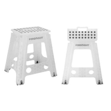 Imagem de Banqueta Dobrável Antiderrapante 45cm - Até 150kg Paramount