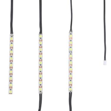 Imagem de Imdinnogo Acessórios para impressora 3D - Luz LED de 5V 12W para Bambulab P1P P1S: Comprimento do fio e da luz 110 cm/43 pol - Comprimento da luz 7,5 cm/2,95 pol - Três seções da tira - Cada uma com