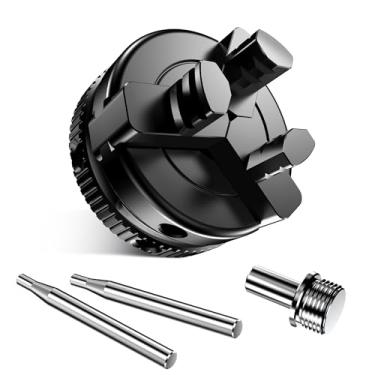 Imagem de ArtyMaster Mandril De Marcenaria Autocentrante De 2" Mini 3-Jaw. Rosca M18X1,5Mm E Conector De 0,4" Mini Mandril De Torno