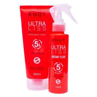 Imagem de Kit Ultra Liss: Straight Fast 200ml + Spray Fluid 120ml Knut