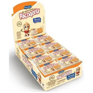 Imagem de Caixa 24Un Paçoquita Paçoca Santa Helena Aveia Zero Açúcar