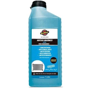 Imagem de Aditivo Orgânico para Radiador, Concentrado, Anticongelante, Azul, 1 Litro - BraClean