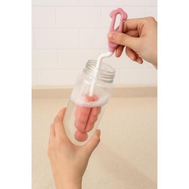 Imagem de Escova para limpeza de mamadeira e bico de espuma - bazar do saara, VE