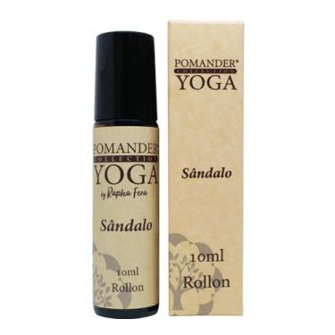 Imagem de Pomander Yoga Conexão Sândalo Rollon 10ml - Praticidade e Elevação Espiritual com Sândalo, Olíbano, Cedro e Florais de Bach