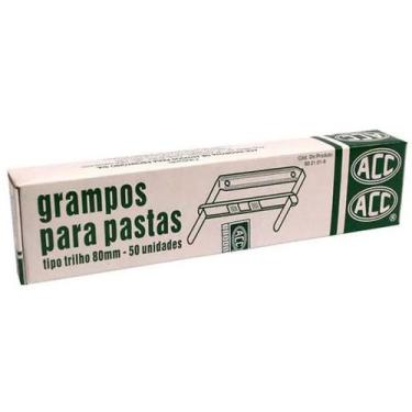 Imagem de Grampo Trilho Metal Romeu/Julieta 80Mm Com 50J - Planeta Brinquedos