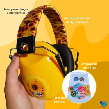 Imagem de Abafador de Ruido para pessoas atípicas Infinity Yellow de 22 DB - Col
