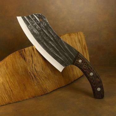 Imagem de Faca Cutelo Artesanal Lâmina Forjada Com Bainha B-Max BM-DJ324 - BMAX