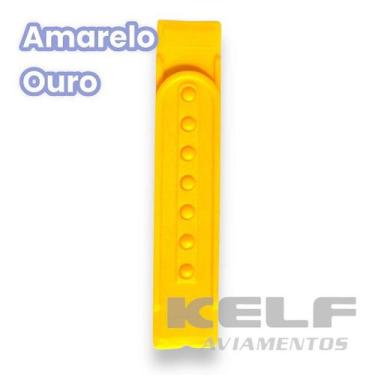 Imagem de Regulador Plástico para boné 1 pino - Amarelo Ouro - KELF