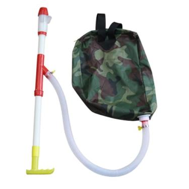 Imagem de Baoblaze Distribuidor de fertilizantes granulares, aplicação de esterco agrícola, economiza tempo, bolsa de transporte, dispensador de fertilizantes para, Tubo de Pvc Simples