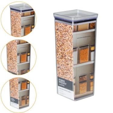 Imagem de Pote Hermético Lumini Para Alimentos Quadrado 3.500 ML - Paramount
