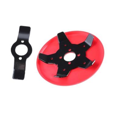 Imagem de IEUDNS Disco de capina, placa capina, placa capina fazenda cabeças intercambiáveis substituição para campo de arroz cortador de escova de terra seca jardim