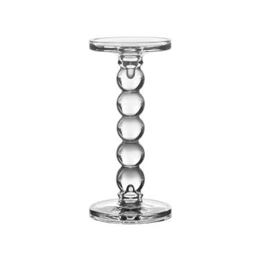 Imagem de Castiçal La Voir Em Cristal Ecológico D10,8Xa23cm - Full Fit