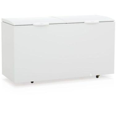 Imagem de Freezer Horizontal 2 Tampas Cegas Ghbs50bn Gelopar Conservador 532 Litros Branco 110v