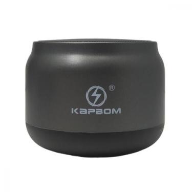Imagem de Mini Caixa De Som Compacta Portátil 3w Ka-8776 - Kapbom, Cinza