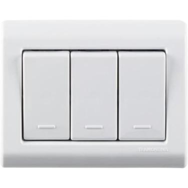 Imagem de Caixa Sobrepor 3 Interruptores Simples 10 A 250 V Tramontina