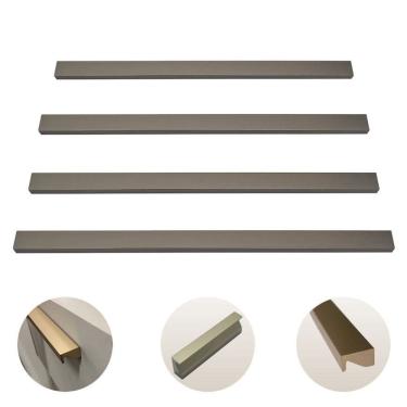 Imagem de Puxador Perfil Libero Nuovo Torralba Furação 256mm 2 Unidades