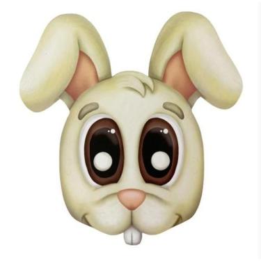 Imagem de Mascara Coelho Pascoa 2 C/8 Marques