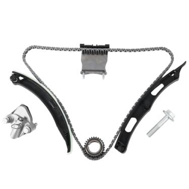 Imagem de Autodevil Kit de corrente de distribuição adequado para Malibu 2016-2020 para Equinox Terrain 2018-2020 1,5L, para Encore Cruze 2016-2019 1.4L peça de tempo do motor com bocal de lubrificação 3-1073S