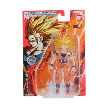 Imagem de Dragon Ball - Boneco Goku Super Saiyajin 3 Articulado 12Cm