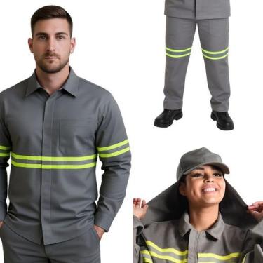 Imagem de Kit de Proteção Agentes Químicos Conjunto Antiácido + Touca Árabe Repe