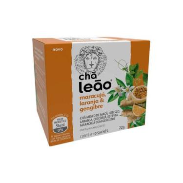 Imagem de Chá Leão Maçã com Canela 10 Sachês 20g
