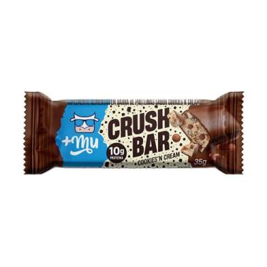 Imagem de Barra de Proteína Mais Mu Crush Bar CookiesN Cream com 10g de Proteína