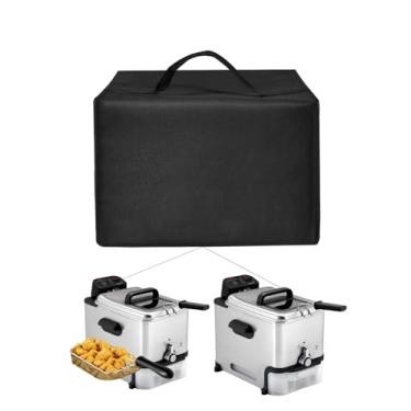 Imagem de Capa de fritadeira de nylon resistente à água capa de fritadeira a ar resistente ao calor para fritadeira T-fal 3,5L para fritadeiras elétricas All-Clad 3,5L Easy Clean Pro, fritadeira de aço