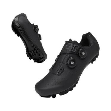 Imagem de Tênis De Ciclismo Profissional Masculino Tamanho Grande 48 Para Mounta