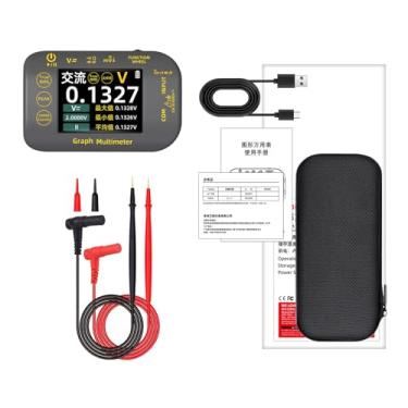 Imagem de Esquirla Multímetro digital, testador multifuncional, medidor de corrente CC leve e portátil, voltímetro para entusiastas de eletrônicos, Exibição Digital