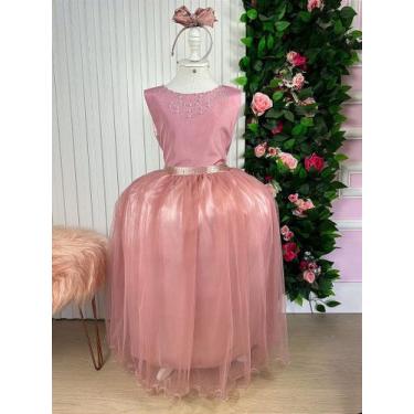 Imagem de Vestido Infantil Longo Regata Rosê - Coleção Enjoy, Tonys pink, 2