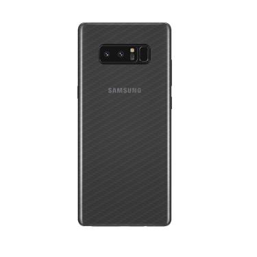 Imagem de Película Traseira de Fibra de Carbono Transparente para Samsung Galaxy Note 8 - Gorila Shield