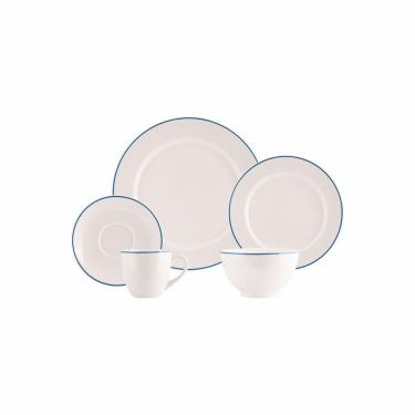 Imagem de Jogo de Jantar 20 Peças Filete Porcelana Real By Schmidt