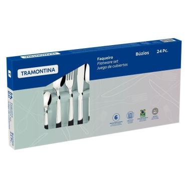 Imagem de Faqueiro Inox 24 Peças Búzios Tramontina