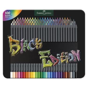 Imagem de Faber-Castell Black Edition Colored Pencils, Classic 1 Count (Pack of 100)