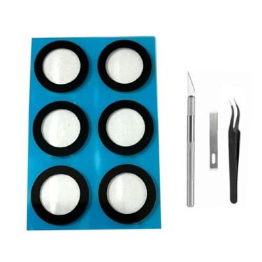 Imagem de 2 conjuntos de lentes de câmera traseira de vidro de substituição de vidro para Samsung Galaxy S22/S22 Plus, com kit de ferramentas de reparo