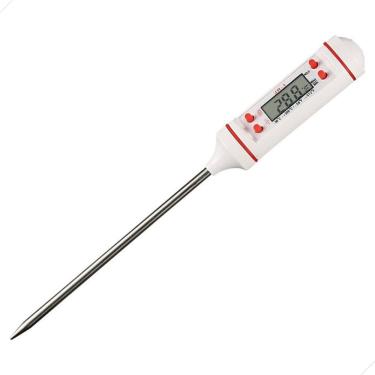 Imagem de Termômetro Culinário Digital Espeto Cozinha Com Certificado
